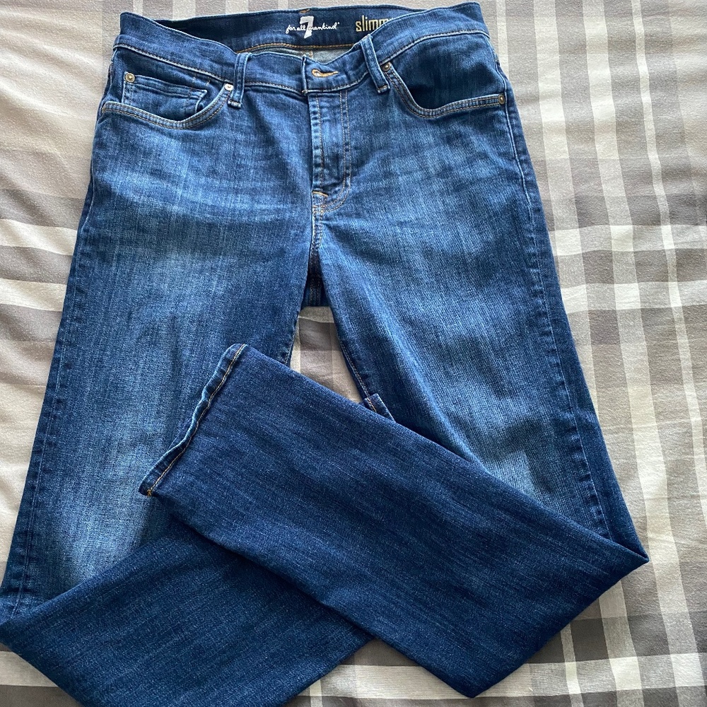 7 for All Mankind Medium Wash Jeans